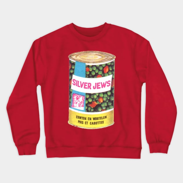Silver Jews  ---- Original Fan Artwork Design Crewneck Sweatshirt by unknown_pleasures